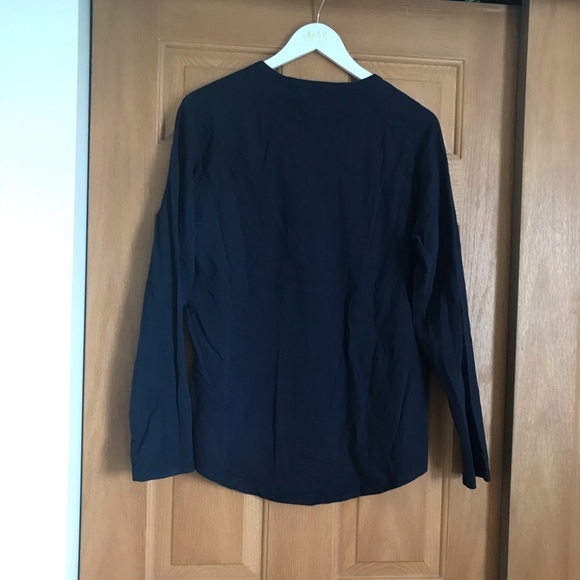 Navy and White Tee - Picture 4 of 4